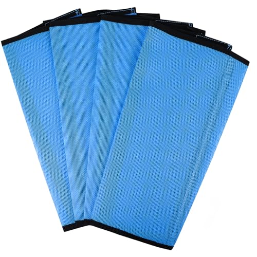 4 peças de botas de malha fina para cavalo, protetores de perna de cavalo respiráveis, leggings anti