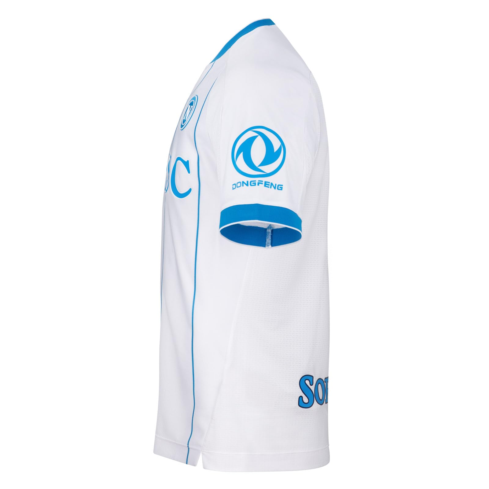 SSC Napoli Maglia Gara Away Authentic Bianca 2026/2027, Prodotto Ufficiale