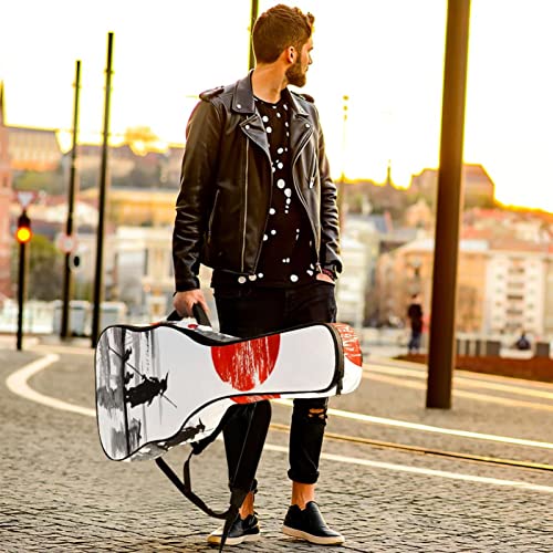 Housse de transport étanche pour guitare avec bandoulière réglable Motif camouflage Rose militaire, Multicolore 02, 42… - Les Beatles, Paul McCartney, John Lennon, RIngo Starr, George Harrison Housse de transport étanche pour guitare avec bandoulière réglable Motif camouflage Rose militaire, Multicolore 02, 42… – Image 7