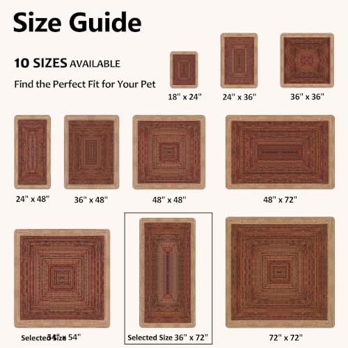 Image of Washable Pee Pads for Dogs, Reusable Puppy Potty Training Pads, Ultra-Absorbent Thick Waterproof Leak-Proof Non-Slip Pads & Mat for Crate, Playpen, Floor, Whelping & Housebreaking , 2 Pack 36 inchx72 inch