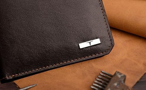 Image of URBAN FOREST Tyson Brown /Cognac Leather Wallet for Men