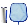 XUBX 150cm Zwembad Leaf Skimmer, Zwembad Net, Pool Skimmer, Zwembad Net, Bodemschep, zwembadskimmer met aluminium…