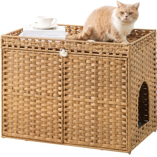 SETVSON Cat Litter Box Enclosure