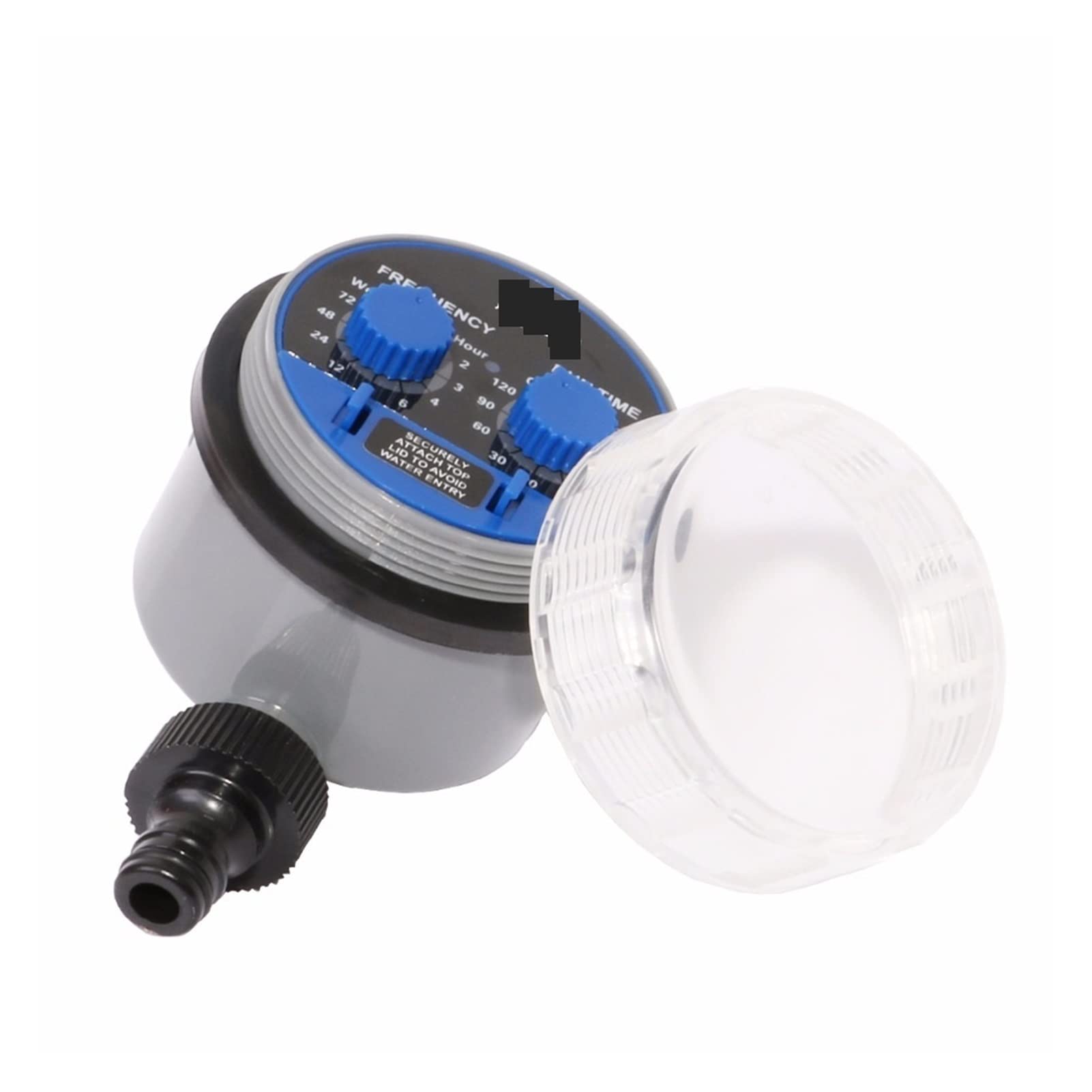Válvula de Agua Inteligente apagada 2 Piezas válvula de Bola Inteligente Temporizador de riego jardín electrónico automático para riego Utilizado en el jardín, Control Remoto WiFi de Patio