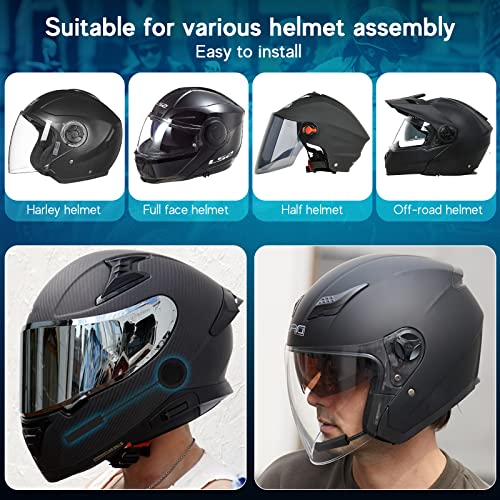 Maxto BT-11 Motorcycle Helmet Bluetooth Headset Outdoor Headset Hands-Free Speaker Bluetooth 5.3 Edr Wireless Motorcycle Headset Automatic Anwser Motorcycle Headset High Sound Quality Headphone thumb #5