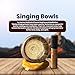 Wonders Ladies Tibetan Singing Bowl Set – Handcrafted in Nepal – Meditation Sound Bowl for Healing, Stress Relief, Chakra Balancing – Ideal Gift for Yoga Lovers, Women & Men (Buddha (OM))