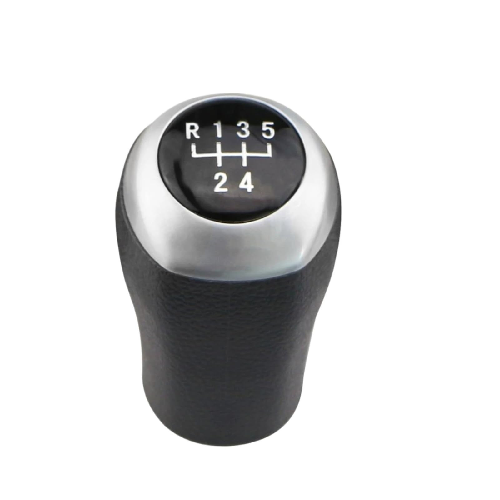 XZCVTYW Car Gear Shift Knob for Hyundai for Accent Solaris Avante MD I30 MT 5/6 Speed Lever Stick Handle Accessory Car Shift Lever Stick Head(5 Speed Matte Sliver)