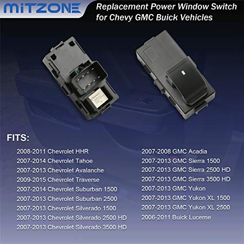 Mitzone 029-002 Power Window Switch Passenger Front Right thumb #2