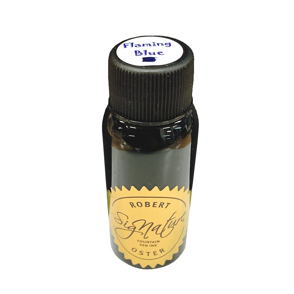 Amazon.co.jp: Robert Oster Signature Flaming Blue Fountain Pen Ink