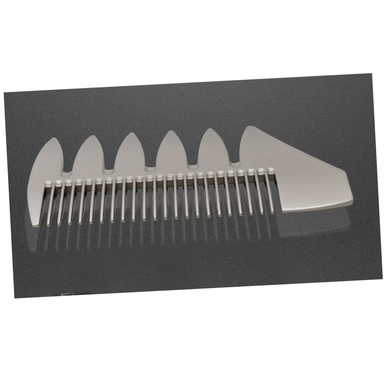 Mikinona Beard Comb for Men Dual Sides Styling Brush Brush Grooming Tool Pocket Size Shaving Comb