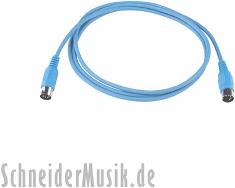 RockCable RCL 30701 D5 Midi Cable (5-pole) 6.6 ft, blue