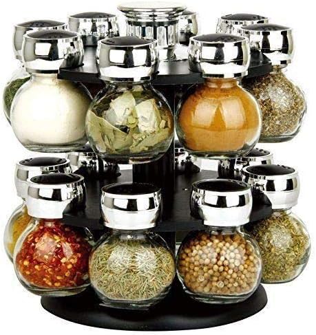 16 Piece Revolving Spice Rack