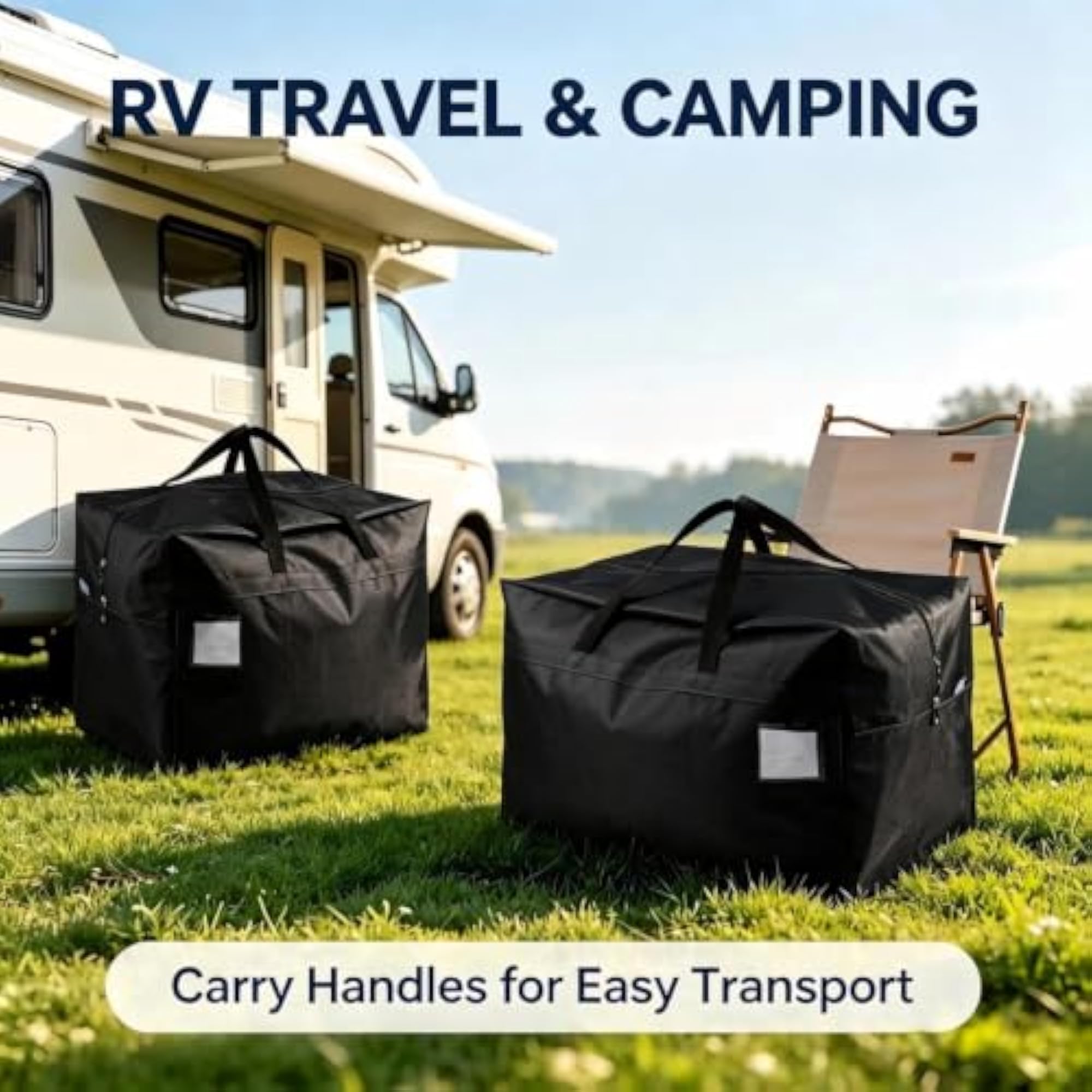 100L Waterproof Seasonal Comforters Storage Bags