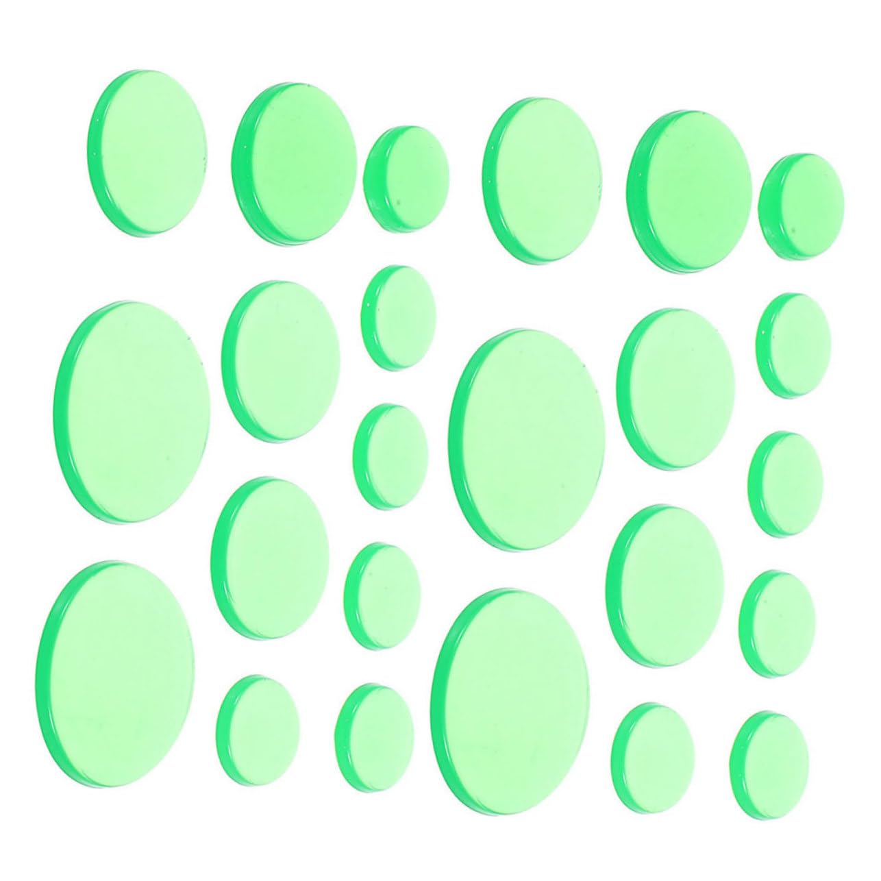 Holibanna 36Pcs Drum Mute Pads Portable Self Adhesive Dampening Gel for Tone Control Drum Accessories for Practice and Performance