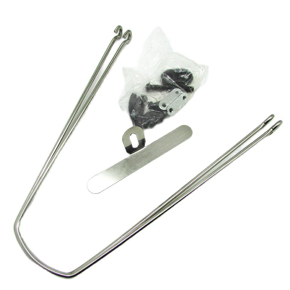 Guardabarros de Bicicleta, Guardabarros, Guardabarros de Bicicleta de 16 Pulgadas y 20 Pulgadas para Guardabarros Delantero y Trasero de Bicicleta, Accesorios de plástico para Bicicleta ()