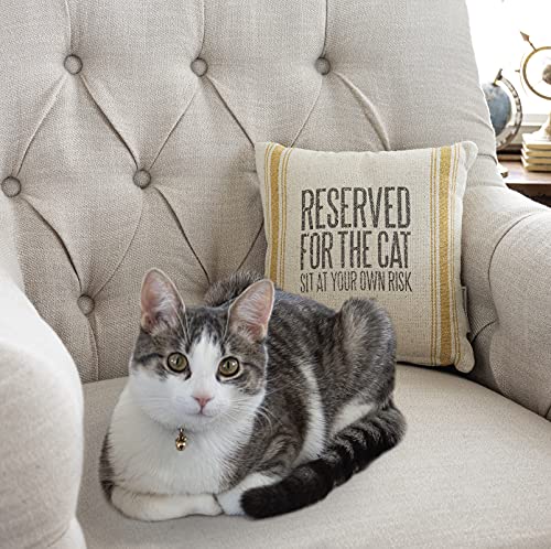 Signe chat assis à vos propres risques décoration étagère - 4