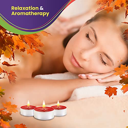 Fall Candles Fall Leaves Fall Candle 30 Pack 3-4 Hr Burn Time - Fall Party Decorations Fall Scented Candle Autumn Candle Fall Scented Candles Fall Party Decorations Fall Decorations For Home Farmhouse #TOP4