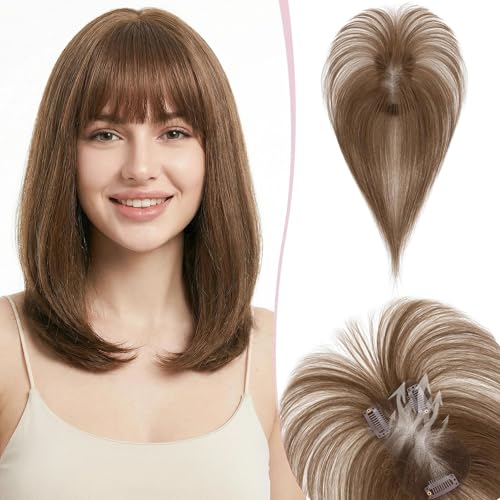SEGO Hair Toppers for Women Invisible No-Edge
