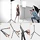 TARION Lichtstativ 180 cm Aluminium Lampenstativ Traglast 8 kg für Studio Outdoor Fotografie Ringlicht Blitzlicht (FLS20Tx2)