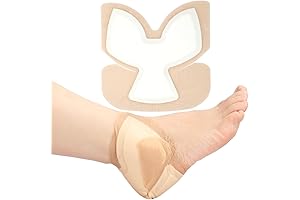 Heel Silicone Foam Dressing for Wound Care