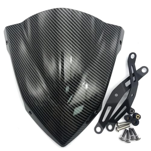 Déflecteur Vent pour MT25 MT03 Réduit la Fatigue Aérodynamique Bulle Sport 2020-2024