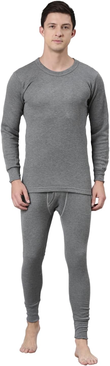 Rupa Thermocot Men's Blouson Classic Plain Agni R-N F-S-Trouser SET-OE-85_Grey