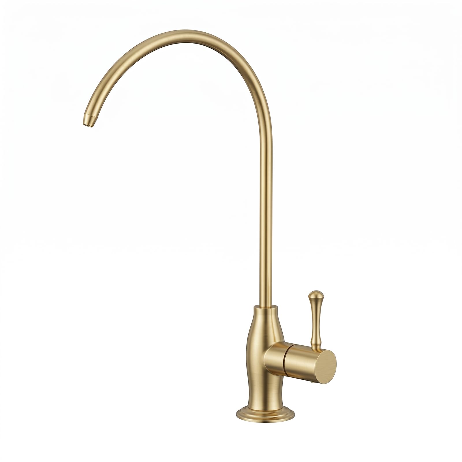 WEWE Drinking Water Faucet with Vintage Design, Non-Air Gap, Gold