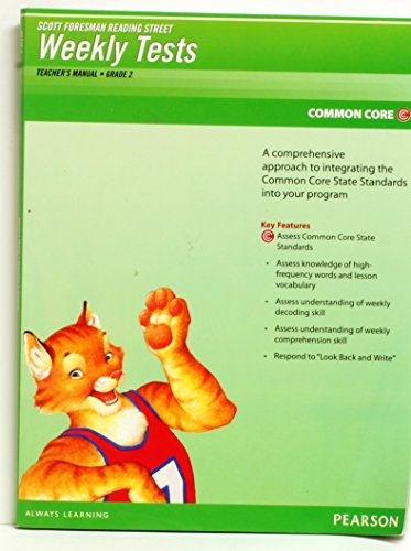 Scott Foresman Weekly Tests : Teacher's Manual Reading Street, Grade 2
