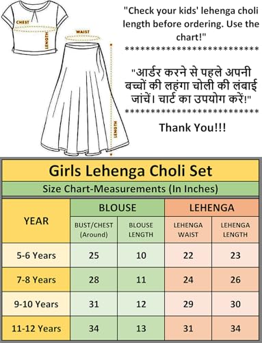 Image of Girls Art Silk Lehenga Choli Set with Net Dupatta