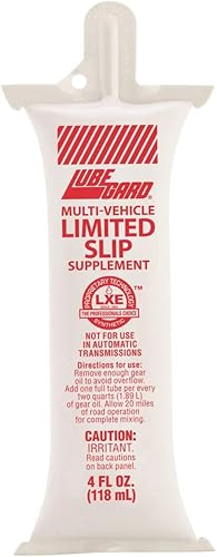 Lubegard 31904 Suplemento universal limitado deslizante, 4 onzas, blanco