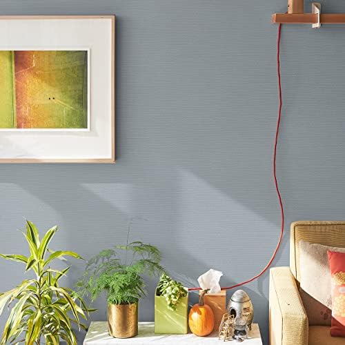 Reqfen Solid Grey Wallpaper Self-Adhesive Contact Paper Peel and Stick Wallpaper 15.7”x 118” Matte Grey Textured Vinyl Film Removable Thicken Paper for Cabinet Shelf Liner Wall Backdrop