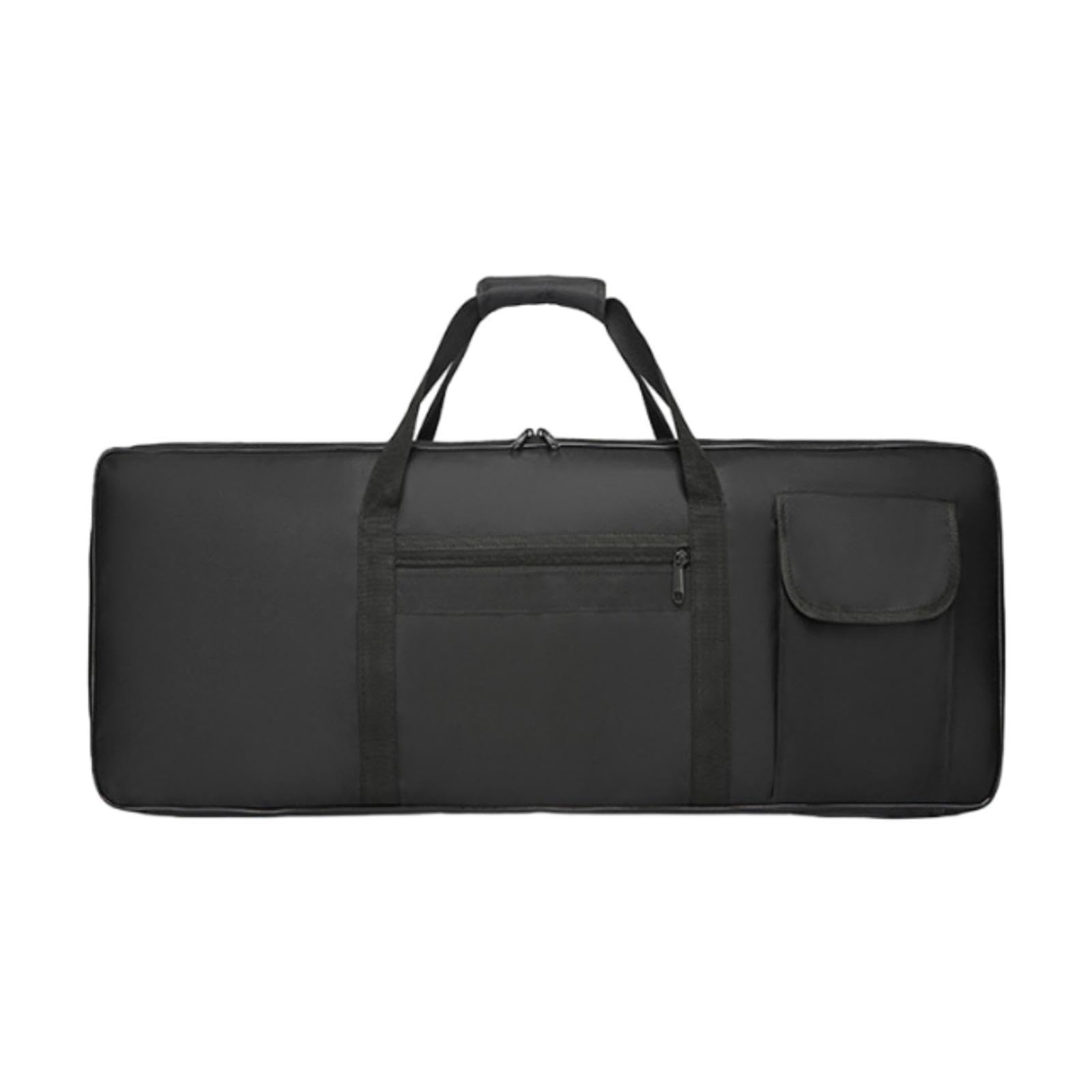 perfeclan Custodia per pianoforte elettrico, custodia per tastiera da 88 tasti con tasca imbottita, borsa per studio musicale, tour, concerti, L