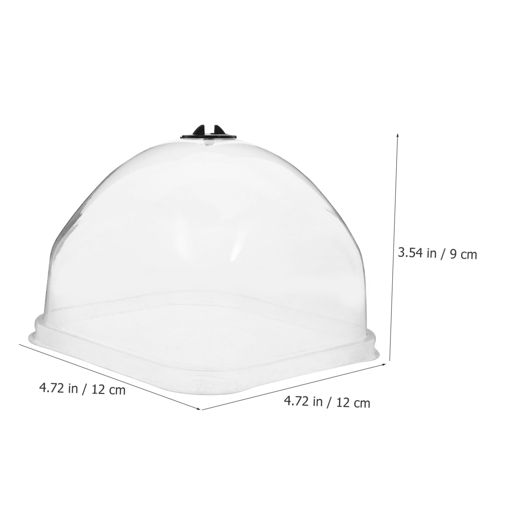 Toddmomy 3 Series Protectora De Plantas Transparente para Jardín Protección contra Heladas Y Condiciones Climáticas Adversas 10 Piezas X 3