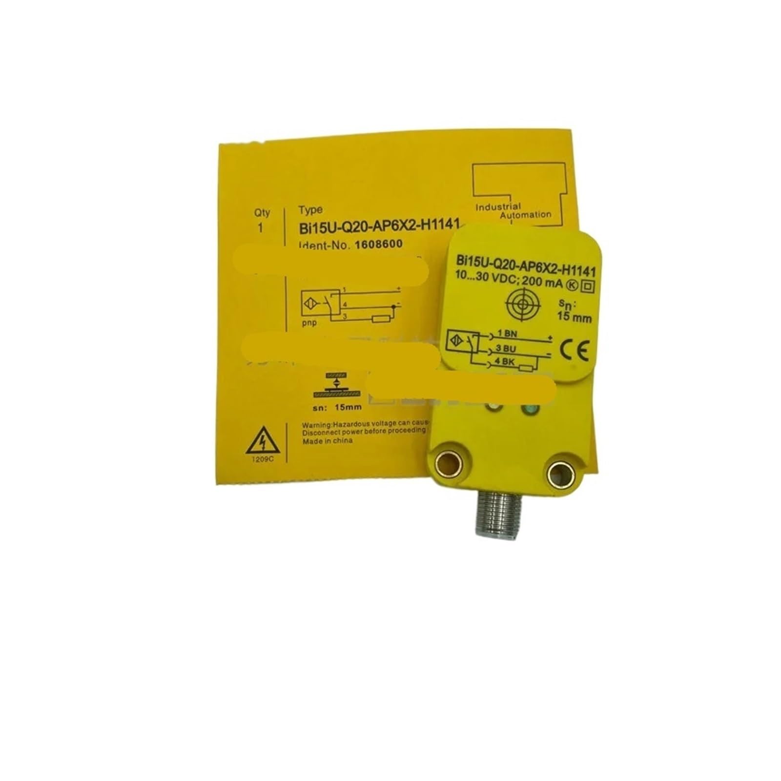 BI15U-Q20-AP6X2-H1141 Sensor de interruptor de proximidad