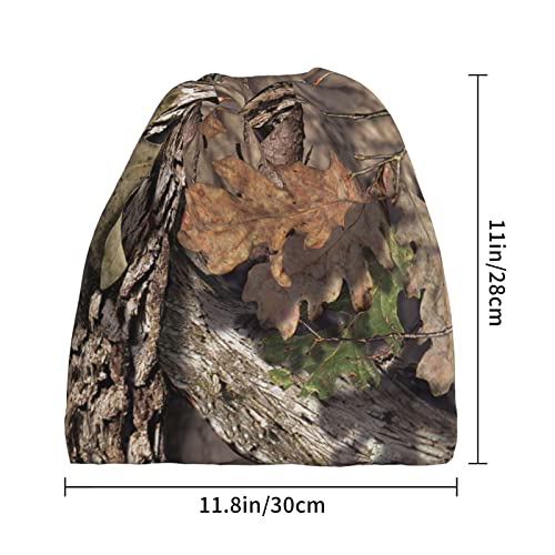 Camo Forest Skull Beanie Hat Camouflage Baggy Slouchy Skull Chemo Beanies Cap Stretch Scarf Head Wrap Hats For Men Women Winter #TOP1