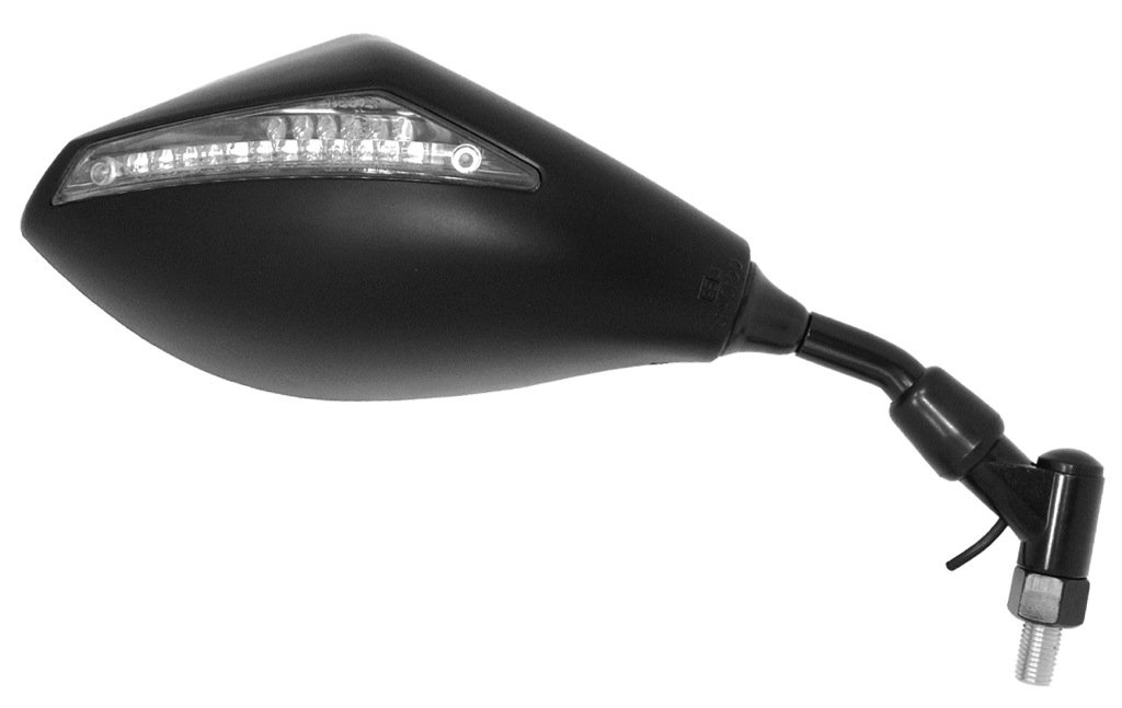 Vicma Silber Spiegel Blinker M10 Led Ambar Rechts,