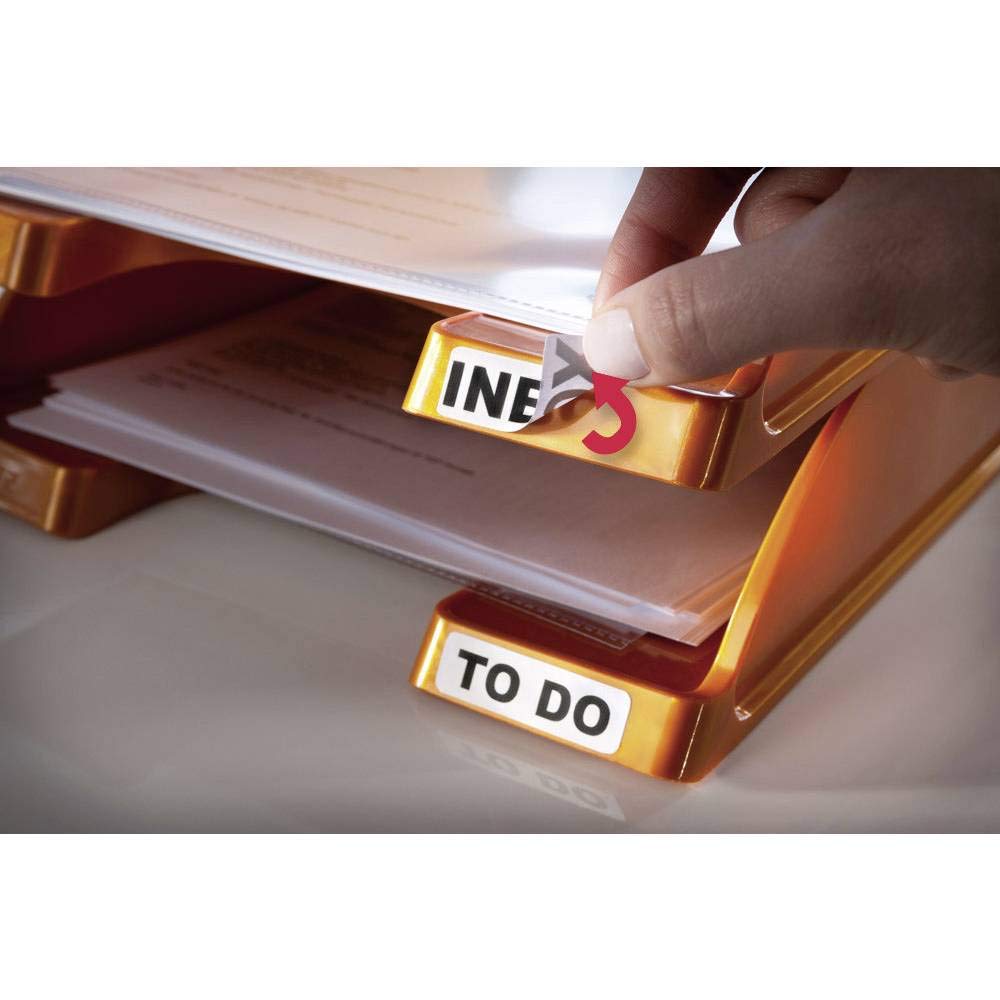 Avery Zweckform – Etichette universali per tutte le stampanti formato A4, 45,7 x 21,2 mm weiß (wiederablösbar), 4800 Pezzi