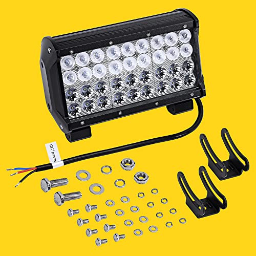 Lamphus Cruizer 9.25" 108W Led Work Light Bar [Flood/Spot Combo] [30/60 Degree Spread] [Ip67 Rated] ? Dual-Stacked Off-Road Lights For Atv Utv #TOP6