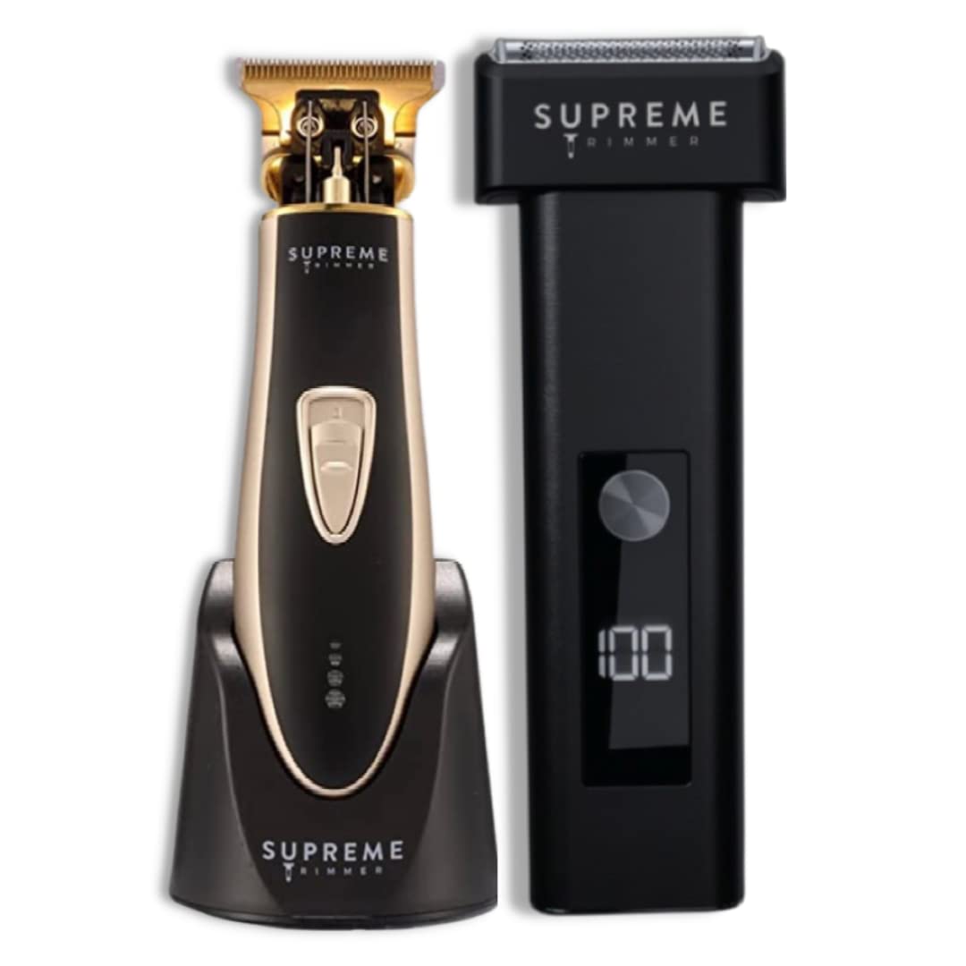 2-in-1 T-Fader Foil Shaver & T-Shaper Trimmer Set | ST5210 Beard Trimmer STF501 Electric Razor | Gold
