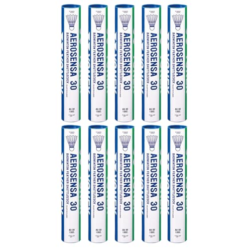 4 tubes Yonex AeroSensa 30 Badminton Goose Feather Shuttlecock AS30 (Speed 3 / 77). We ship this item for FREE!