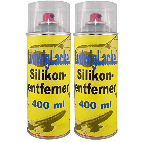 LudwigLacke Silikonentferner 2 Spraydosen a´ 400 ml