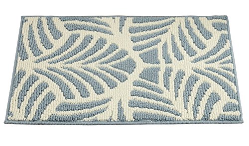 ZebraSmile Leaves Patterns Entryway Door Carpet Entryway Door Rug for Restroom Home Entrance Door Carpet Indoor Carpet Entry Doormat Indoor Carpet Bathroom Mat with Anti-Slip Back Office Door Mat