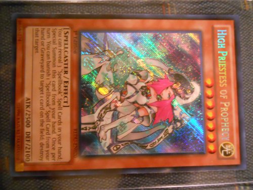 Yu-Gi-Oh! - High Priestess of Prophecy (REDU-EN020) - Return of The Duelist - 1st Edition - Secret Rare