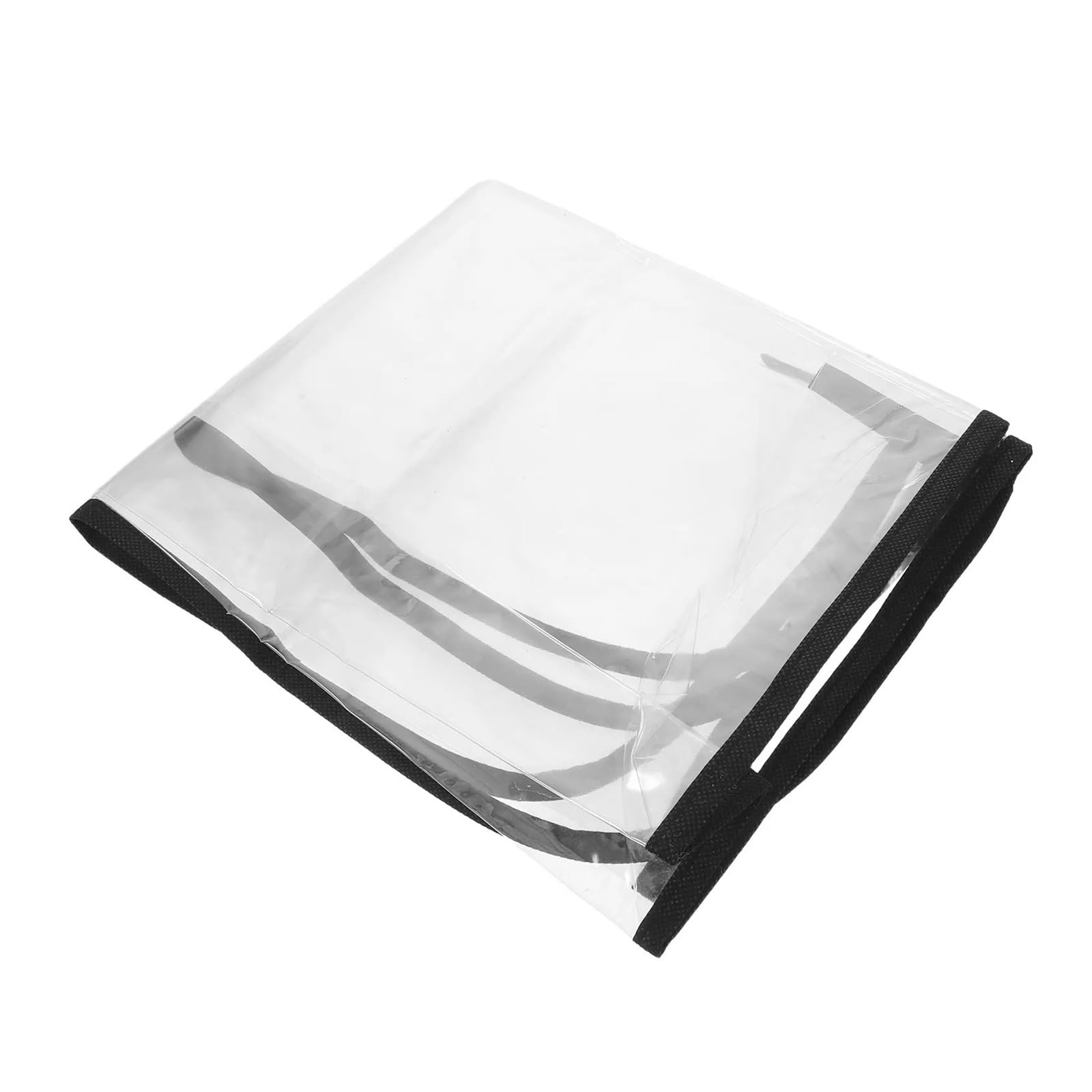 ENWWCH 2pcs Salon Chair Back Cover Clear Transparent Waterproof Plastic Protector 19x17in For chair
