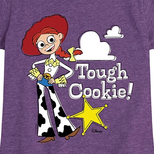 Disney - Toy Story - Jessie Tough Cookie - Toddler & Youth Girls Short Sleeve Graphic T-Shirt3