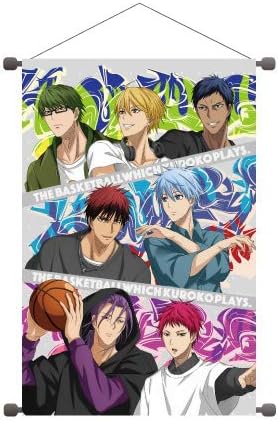 Amazon 黒子のバスケ 01 集合デザイン 描き下ろし B2縦タペストリー アニメ 萌えグッズ 通販