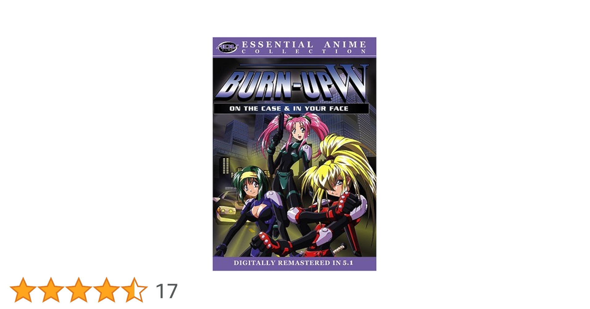 アニメ BURN-UP DVD COLLECTION BOX BURN-UP DVD COLLECTION BOX - メルカリ