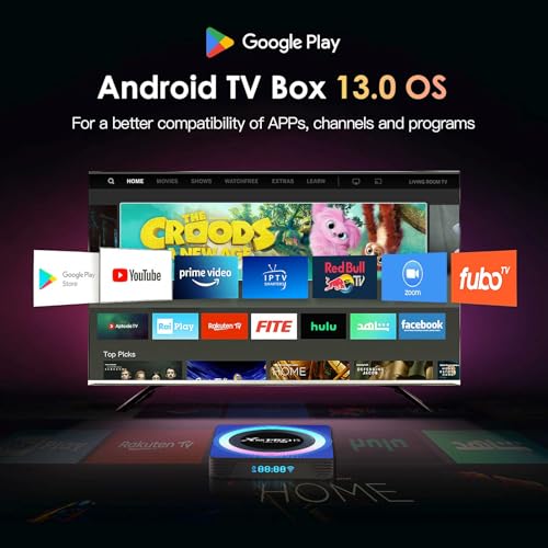 Bl Android Tv Box 2024, Android Box 13.0 4Gb Ram 64Gb Rom Wifi 6 8K 6K 4K thumb #1