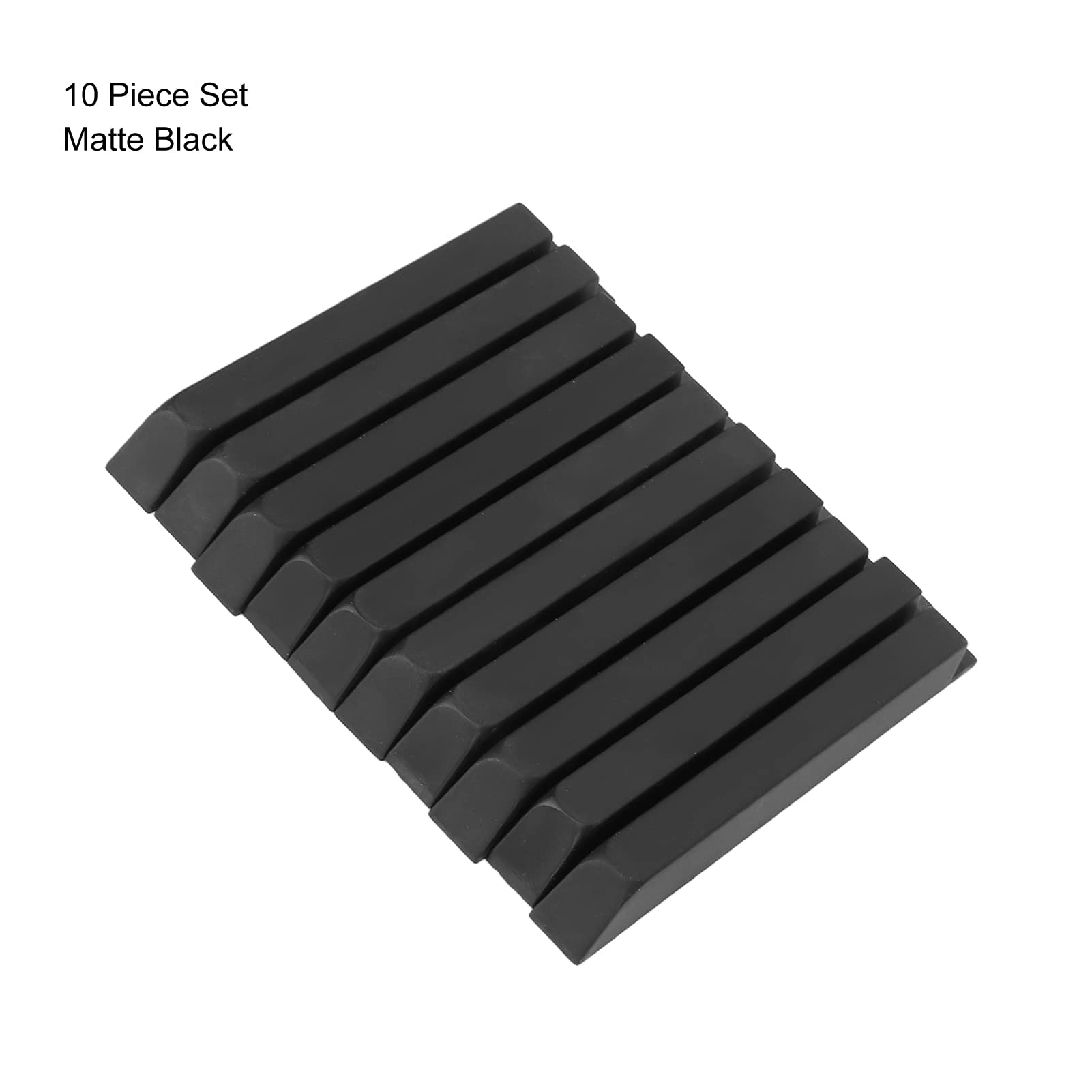 Touche piano, remplacement 10 cm 10 touches piano noires