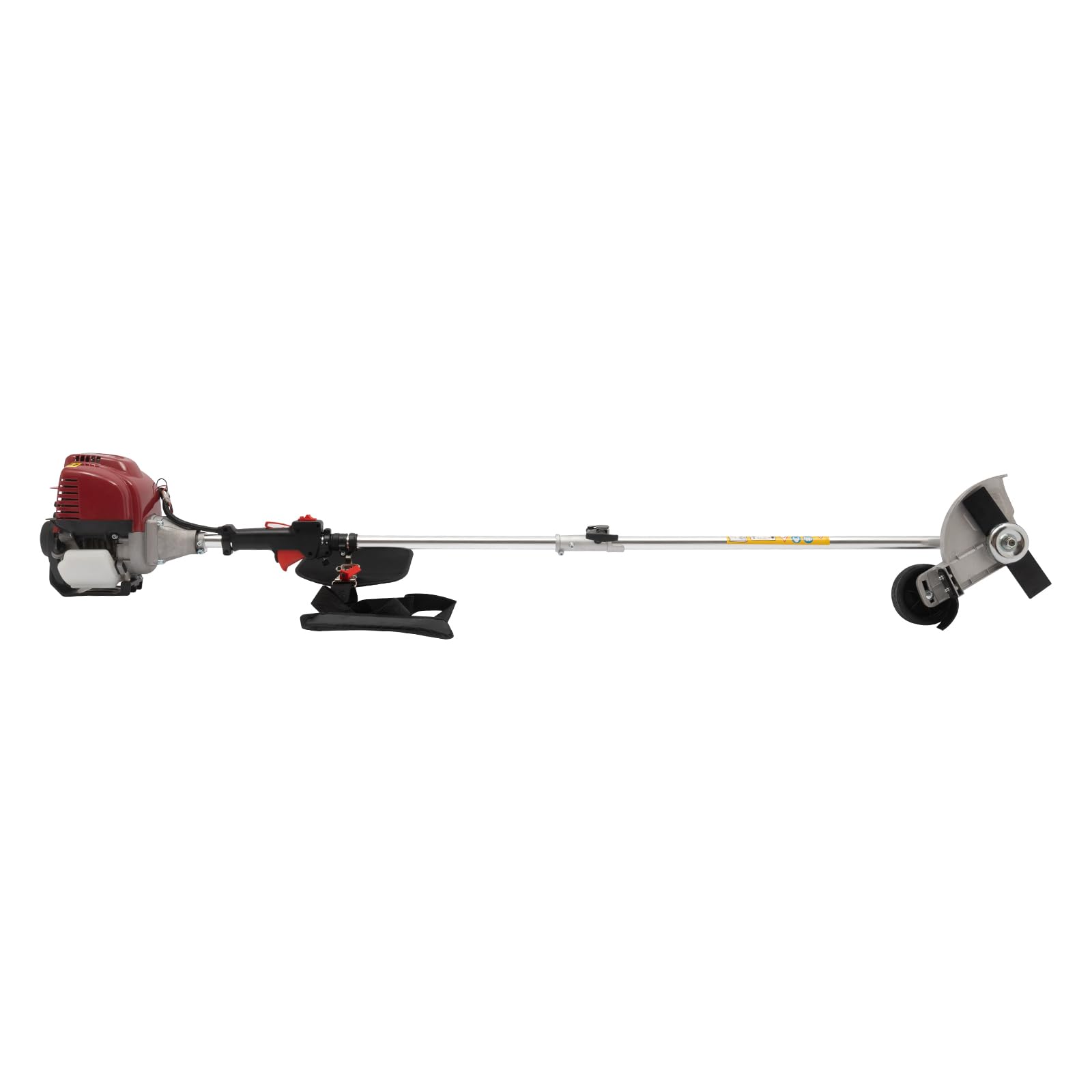 Podkaszarka do trawy 4-stroke 750 W, 2800-3000 obr./min, długość 1,75 m, 35,88 CC z lejkiem, 1 para, okulary do pływania i pasek do noszenia